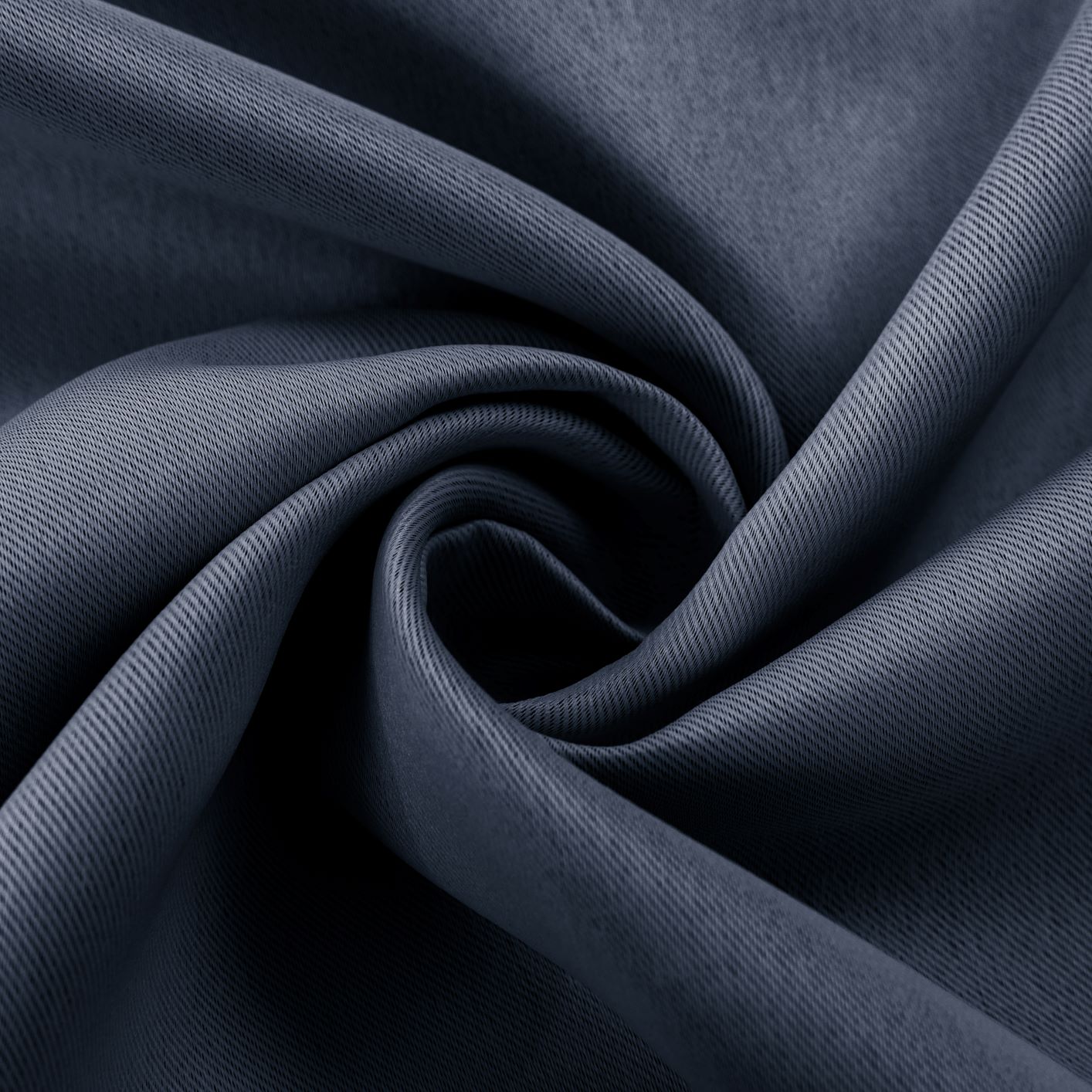 Minimalist Grommet Blackout Curtains – Grey, Multiple Sizes