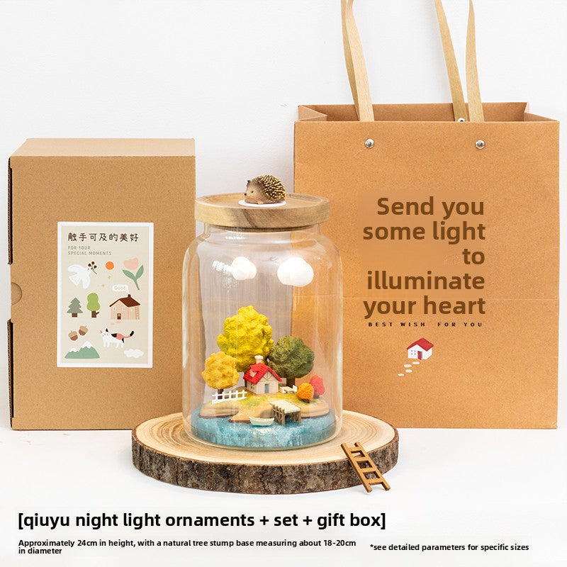 Creative Cloud Shape Desktop Night Light Decor