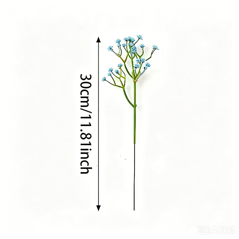 Artificial Baby Breath Flowers Plastic Decor