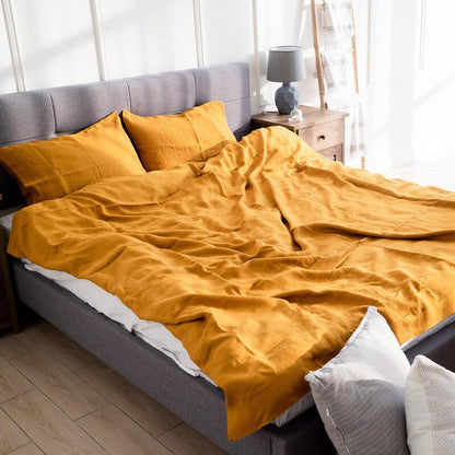 Pure Linen Four-Piece Bedding Set