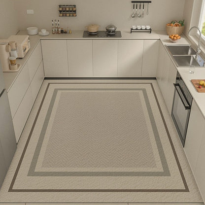 Light Luxury Diatom Mud Kitchen Carpet