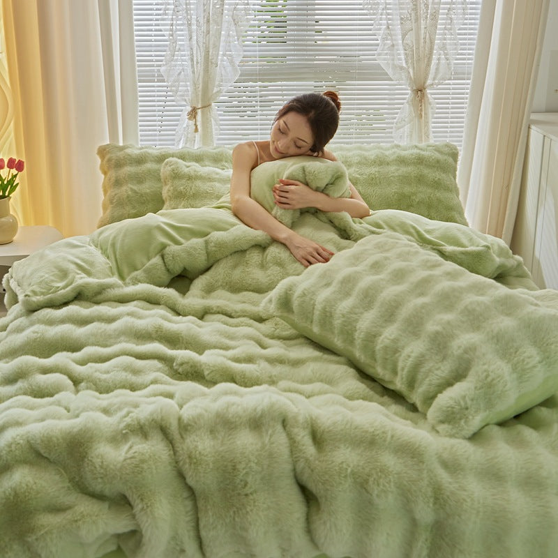 Rabbit Plush Bedding