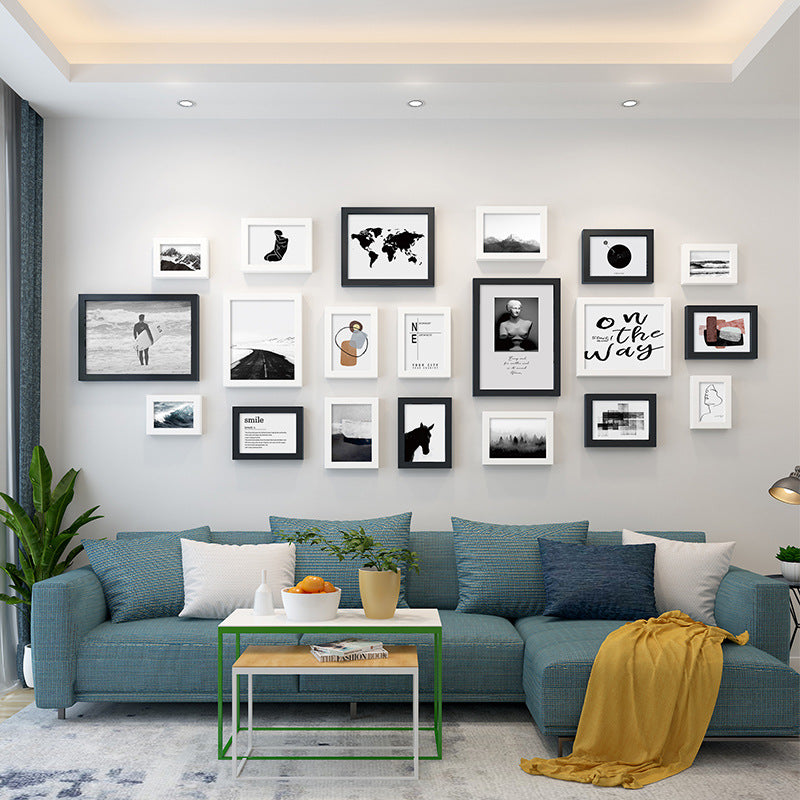 Nordic Style Wooden Photo Frame Wall Decor for Home