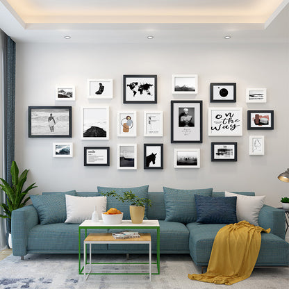 Nordic Style Wooden Photo Frame Wall Decor for Home