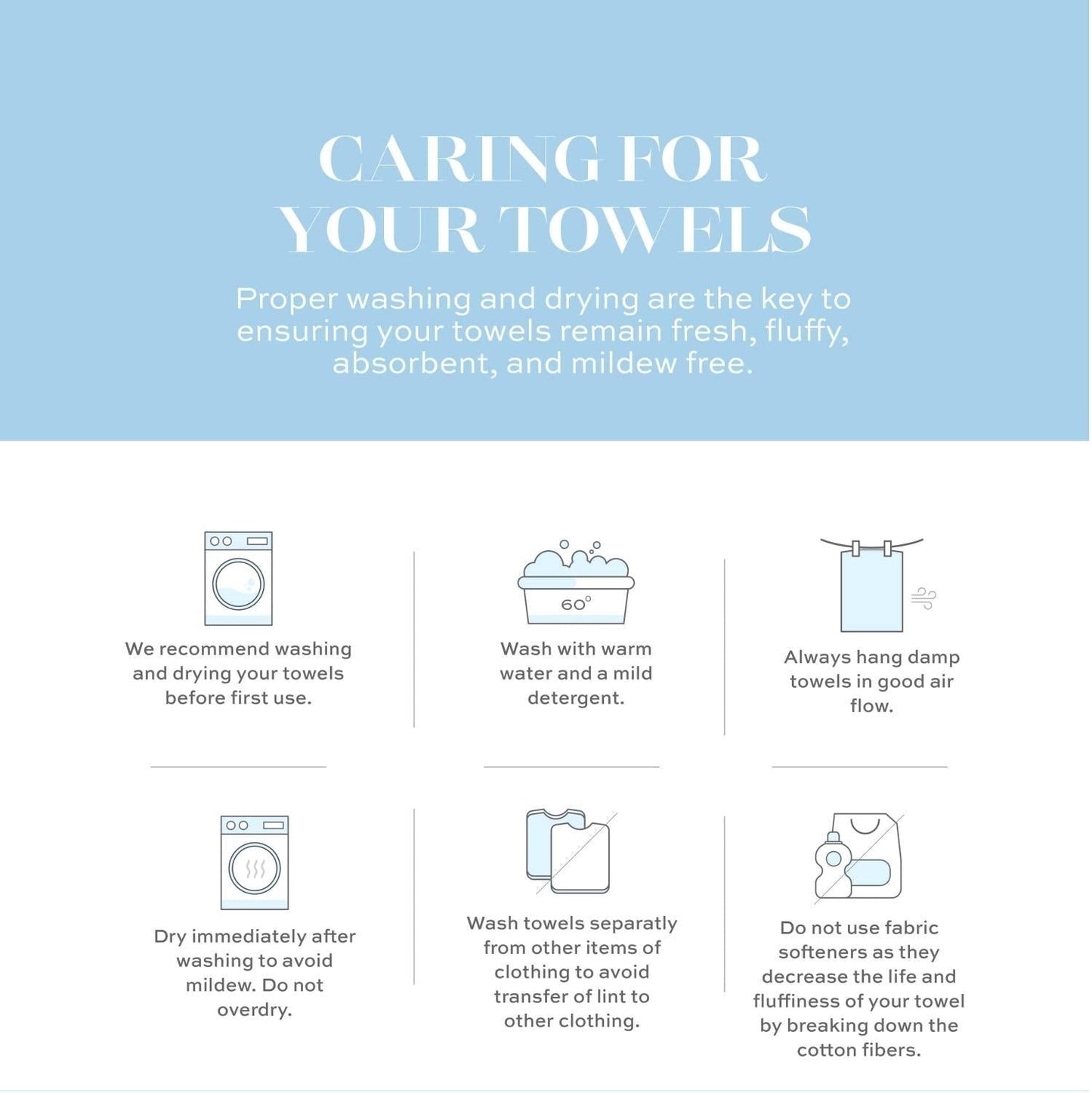 Hotel Collection Combed Cotton Bath Towel Set – Dark Grey, 700 GSM, 8-Piece