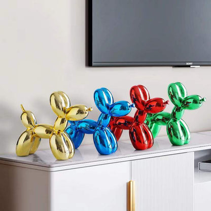 Electroplated Balloon Dog Decor