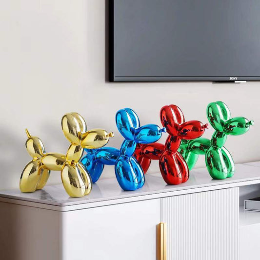 Electroplated Balloon Dog Decor
