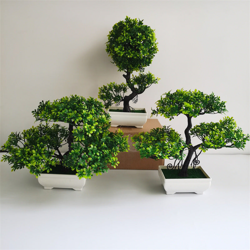 Artificial Pine Bonsai Decor