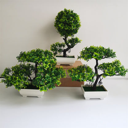 Artificial Pine Bonsai Decor