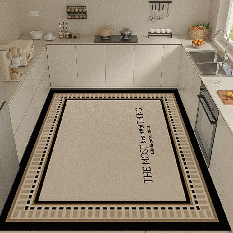 Light Luxury Diatom Mud Kitchen Carpet
