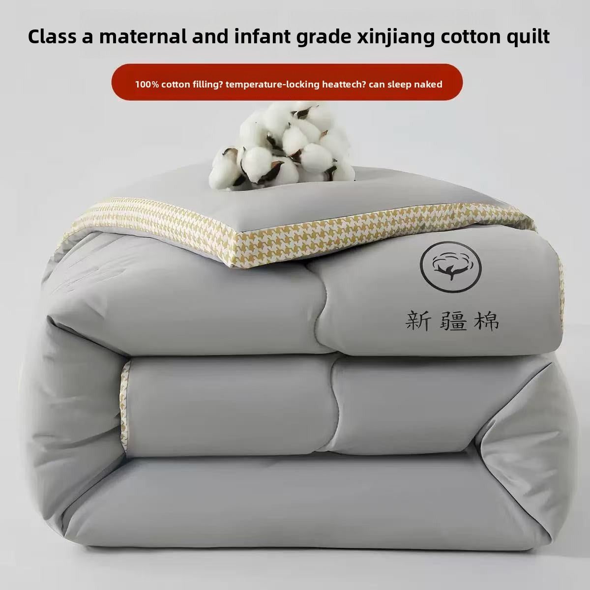 Pure Cotton Quilt All Seasons Warm Bedding