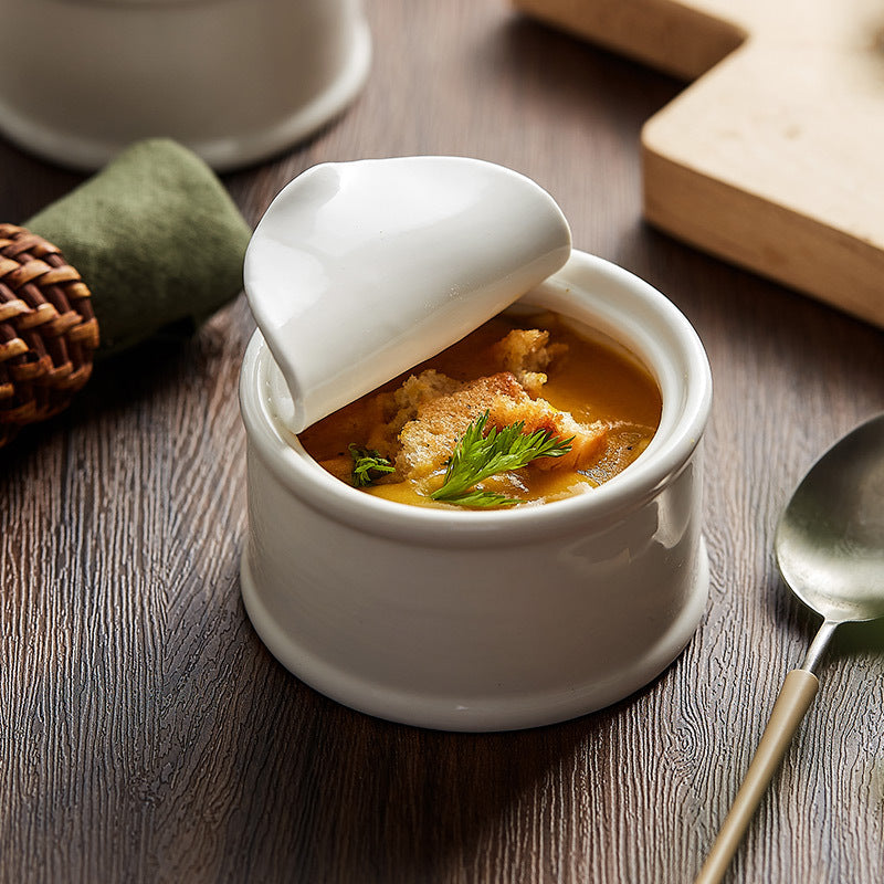 Creative Can Design Ceramic Dessert Bowl
