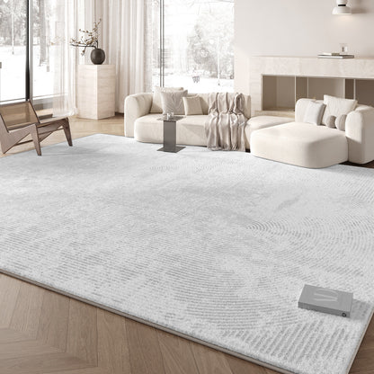 Cream Style Soft Polyester Carpet for Living Room