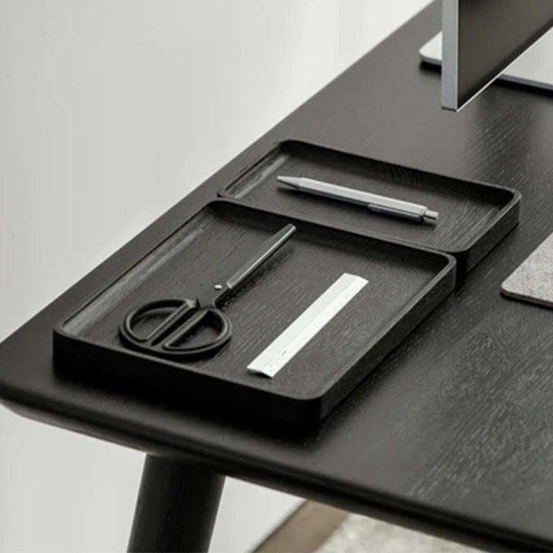 Solid Wood Desktop Storage Tray