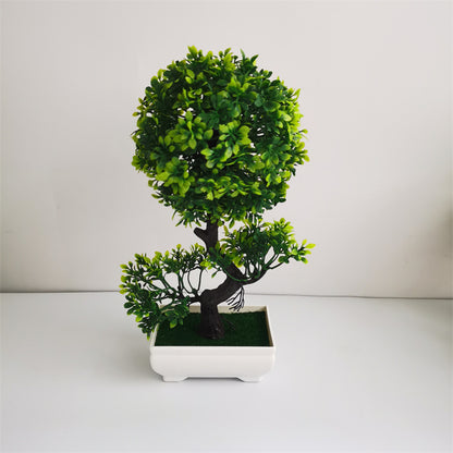 Artificial Pine Bonsai Decor