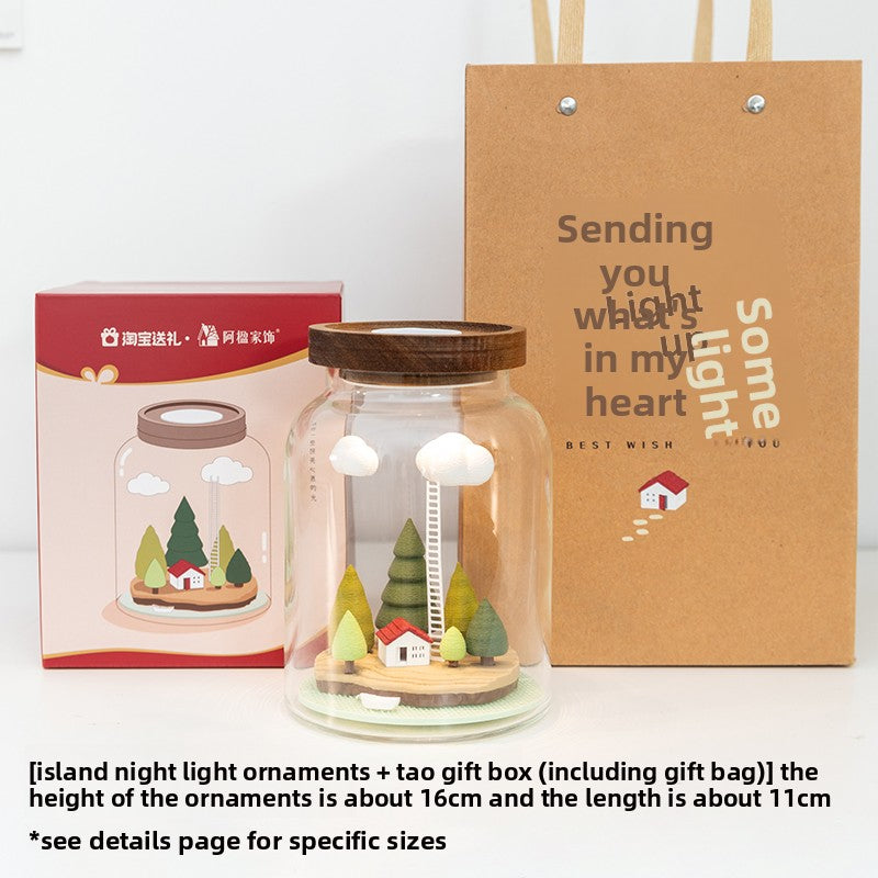 Creative Cloud Shape Desktop Night Light Decor