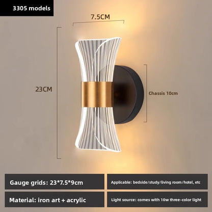 Ambient mood lighting for the bedside