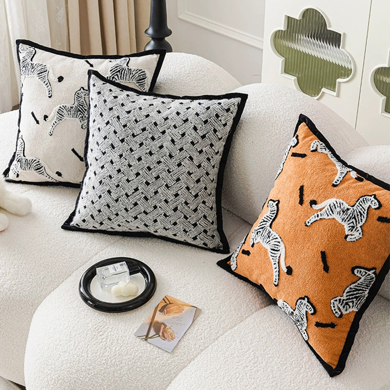 Homestay Living Room Sofa Simple Cushion Waist Pillow