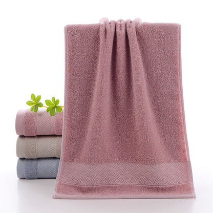 Pure Cotton Towels for Home Use with Custom Embroidery