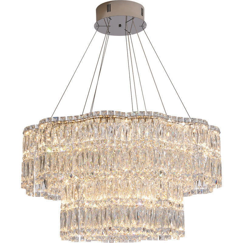 French Style Crystal Chandelier LED Lighting for Home