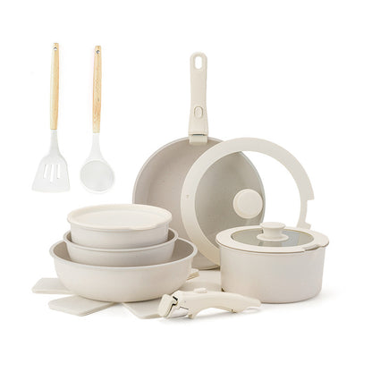 Detachable Ceramic Non-Stick Cookware Set