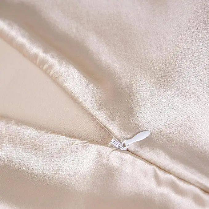 100% Natural Mulberry Silk Pillow Case With Hidden Zipper 22