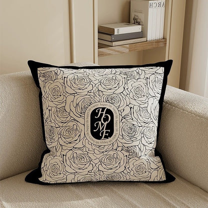 Short Velvet Pillow Case