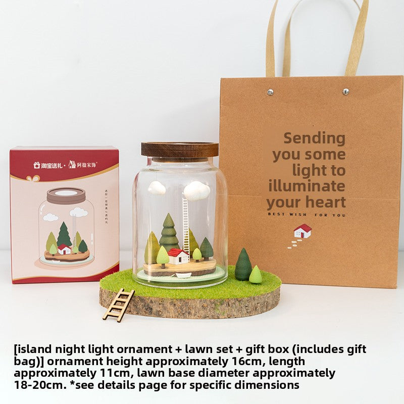 Creative Cloud Shape Desktop Night Light Decor