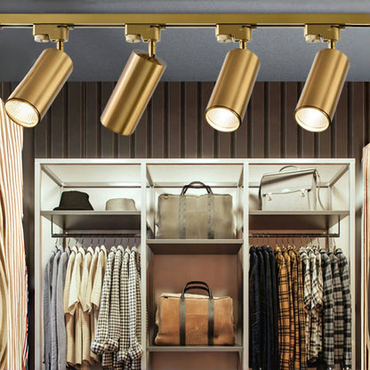 Gold LED Track Lighting System