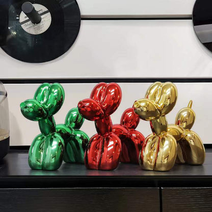 Electroplated Balloon Dog Decor