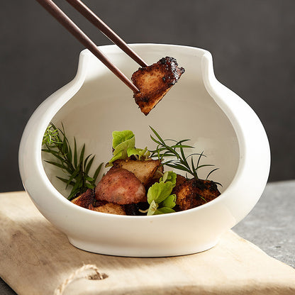 Creative Broken Vase Artistic Dish Plate