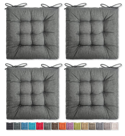 Square Moon Chair Cushions — 4 Pack