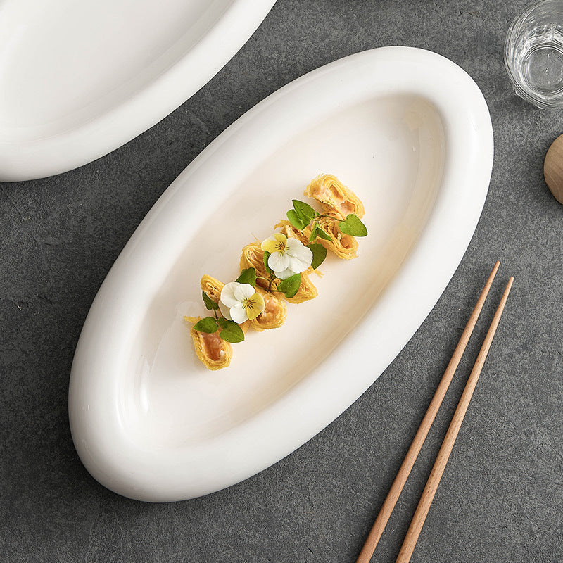 Ceramic Double Layer Insulated Serving Plate