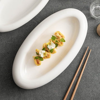 Ceramic Double Layer Insulated Serving Plate