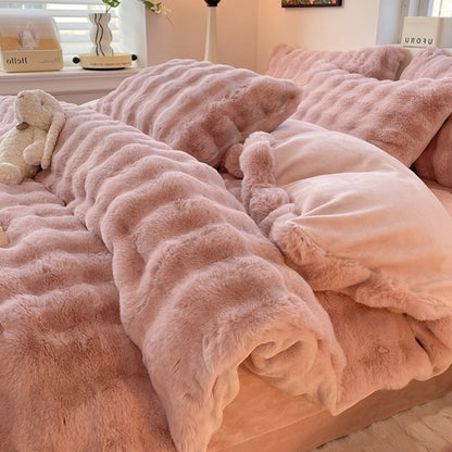 Rabbit Plush Bedding