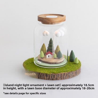 Creative Cloud Shape Desktop Night Light Decor