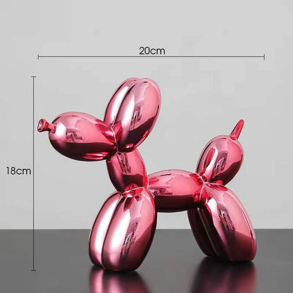 Electroplated Balloon Dog Decor