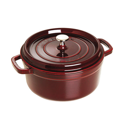 Handmade Cast Iron Pot, Dutch Oven, Soup Pot, Enamel Cookware