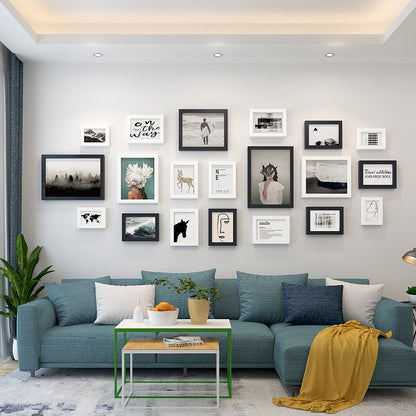 Nordic Style Wooden Photo Frame Wall Decor for Home