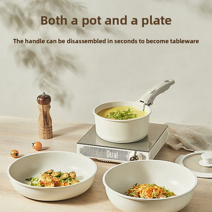 Detachable Ceramic Non-Stick Cookware Set