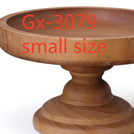 Wooden cake stand