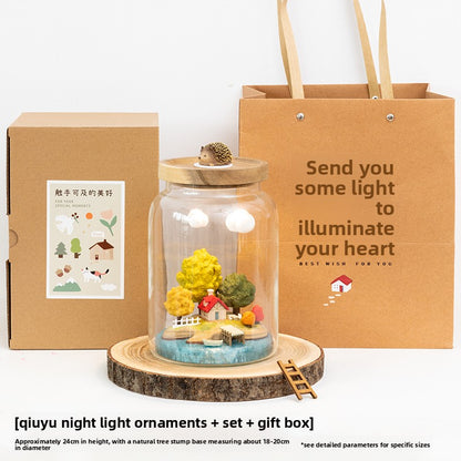 Creative Cloud Shape Desktop Night Light Decor