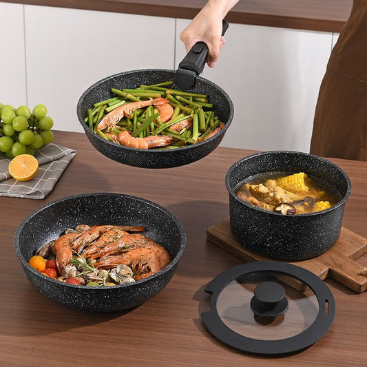 Detachable Nonstick Cookware Set