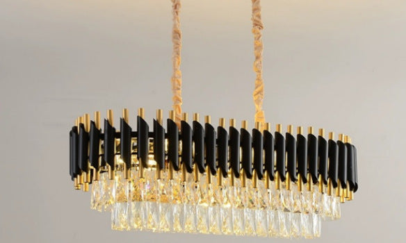 Luxury Crystal Chandelier Iron Modern Lighting