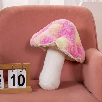 Cute Mushroom Plush Pillow for Kids Home Decor