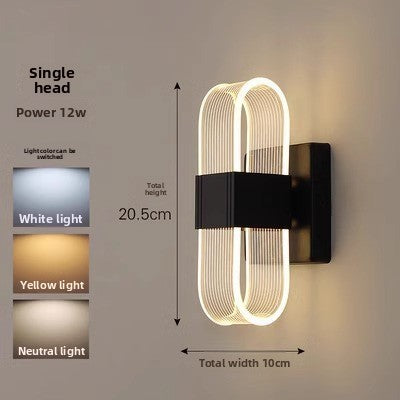 Ambient mood lighting for the bedside