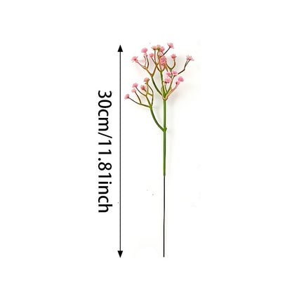 Artificial Baby Breath Flowers Plastic Decor