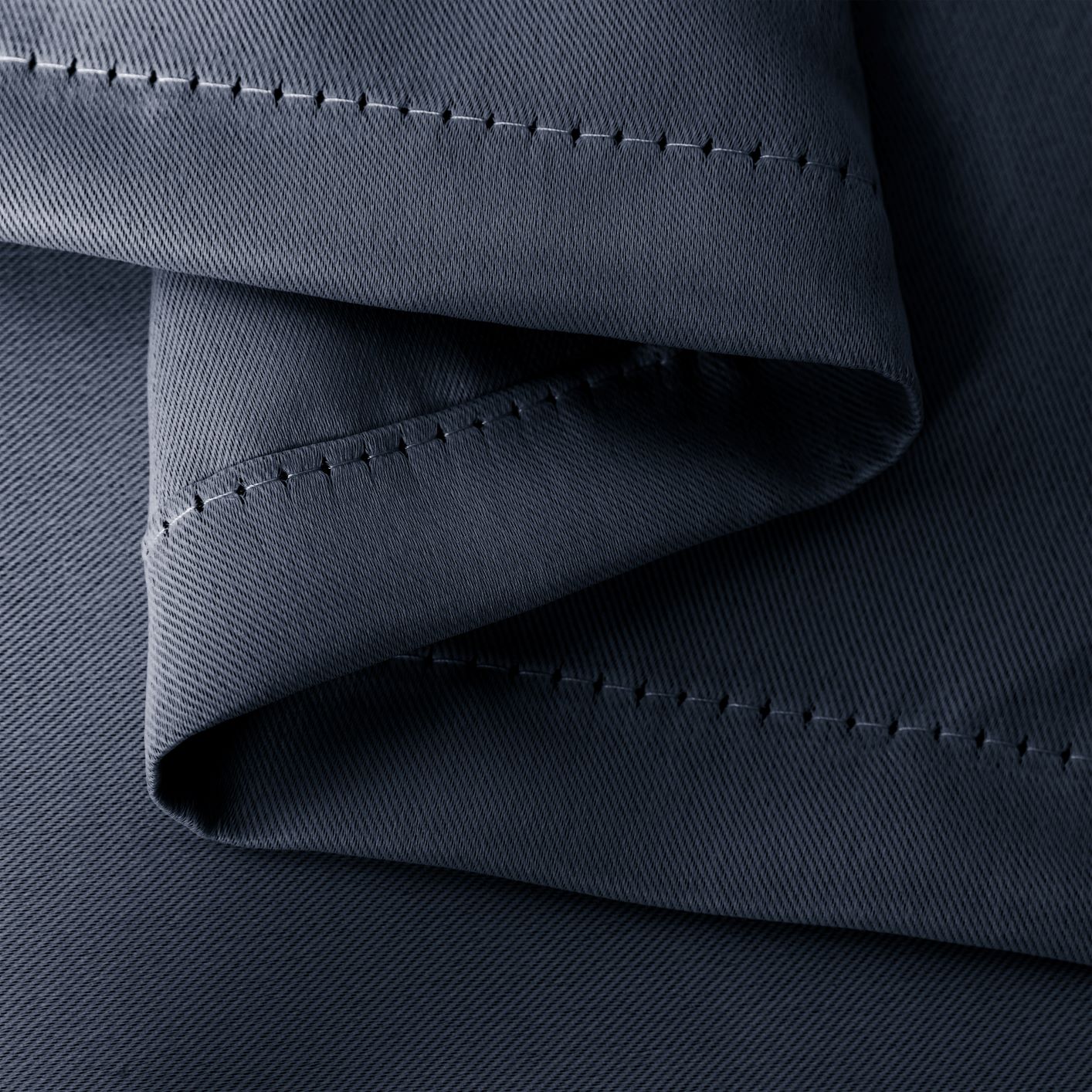 Minimalist Grommet Blackout Curtains – Grey, Multiple Sizes