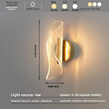 Ambient mood lighting for the bedside