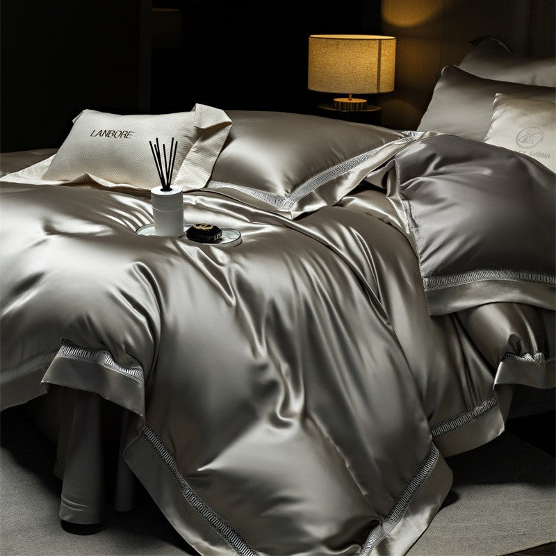 Luxury Silk Tencel Bedding Set